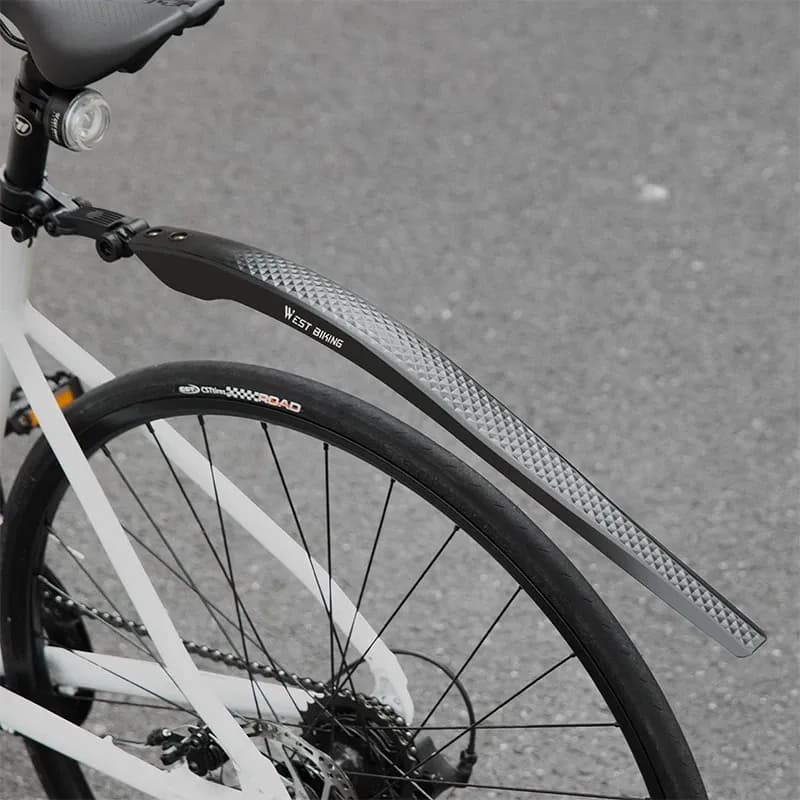 WEST BIKING verstelbare spatbordenset voor racefiets 26-29 inch en 700C