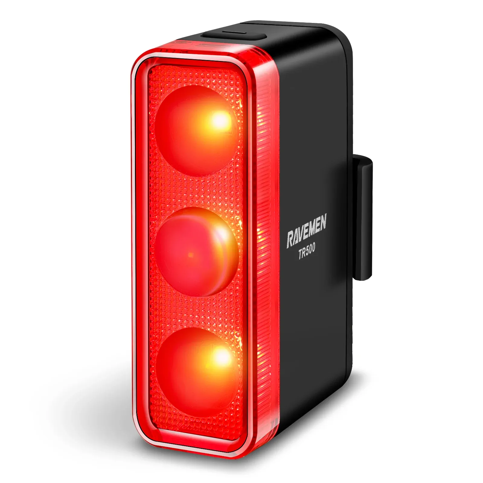 RAVEMEN FR300+TR500 fietsverlichtingsset met Garmin-houder