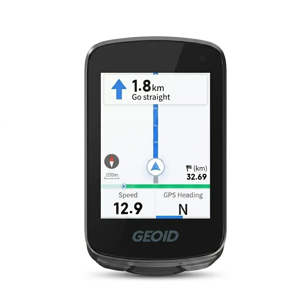 GEOID CC700 GPS-fietscomputer met kleurenscherm