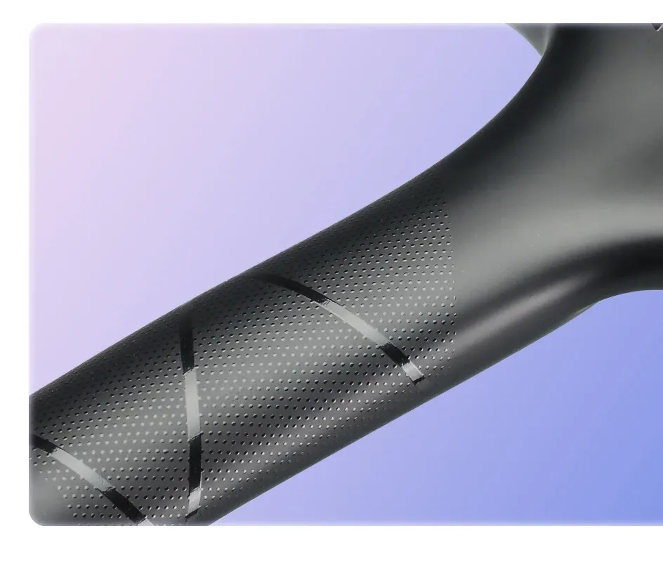 OG-EVKIN geïntegreerd carbon race-stuur met stuurpen HB-1200