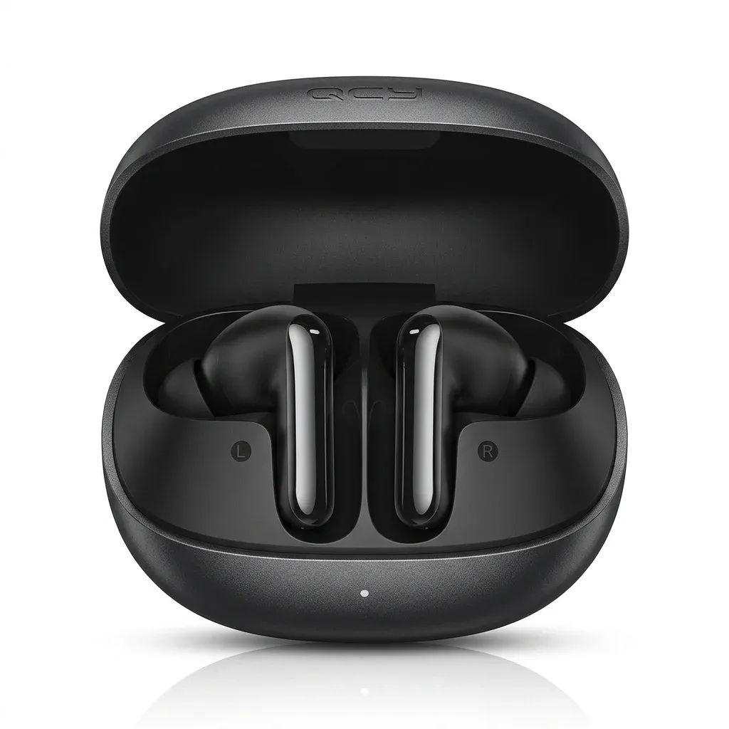 QCY Melobuds N20 zwarte ANC-oordopjes