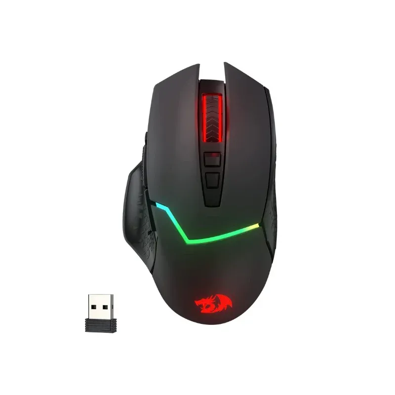 Redragon M690 PRO draadloze gamingmuis met 8 knoppen en 8000 DPI