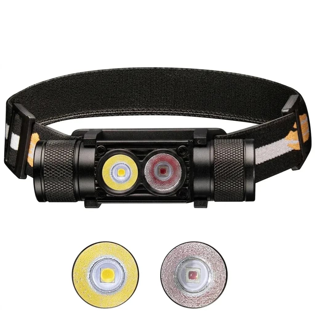 Sofirn H25LR hoofdlamp met rood licht