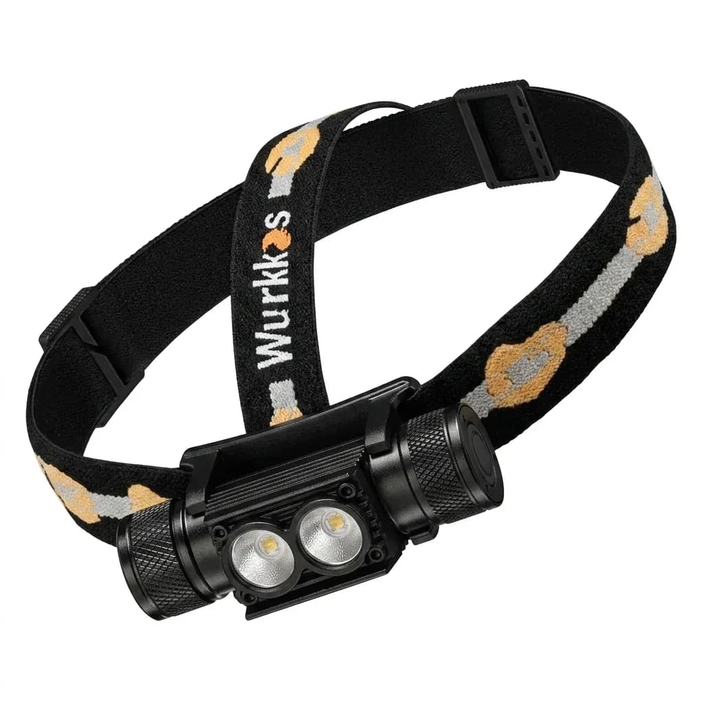 Wurkkos H25L lichte oplaadbare hoofdlamp 1000 lumen